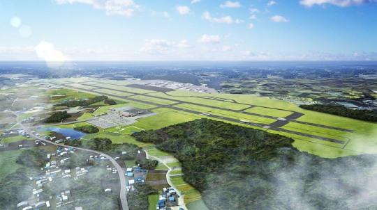 写真：茨城空港（百里飛行場）