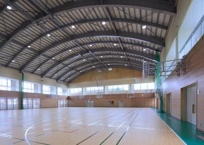 写真：佐野中学校 体育館のアリーナ
