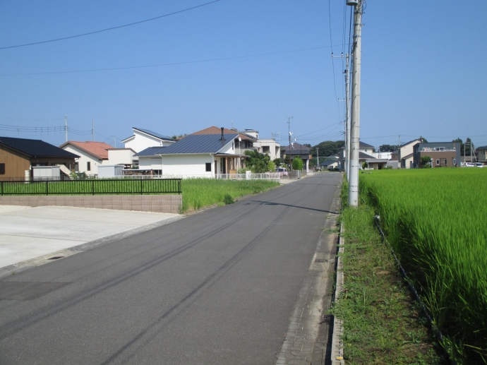 区画道路の写真