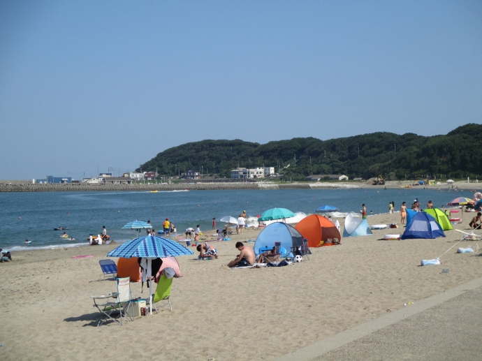 阿字ヶ浦海水浴場の写真