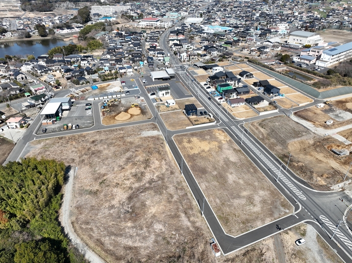 施行中の船窪地区の写真