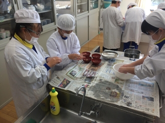 写真:地魚料理教室の様子8