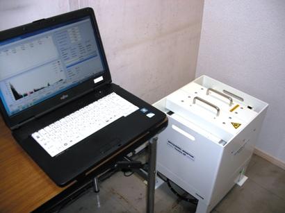放射性物質測定器の写真