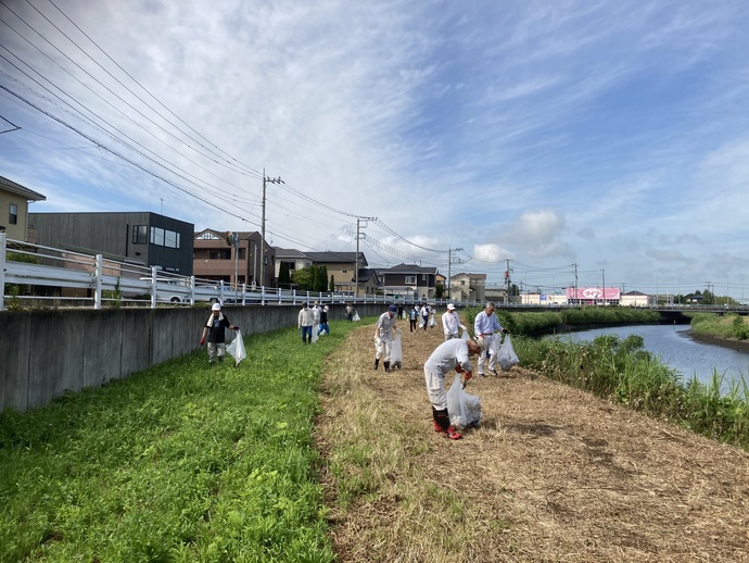 写真：那珂川水系クリーン運動の様子2