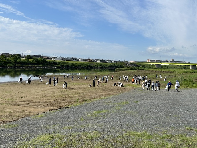 写真：那珂川水系クリーン運動の様子8