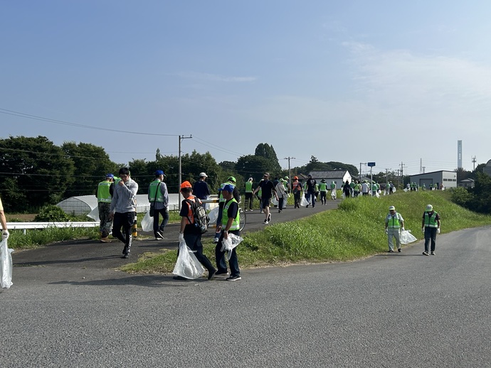 写真：那珂川水系クリーン運動の様子2