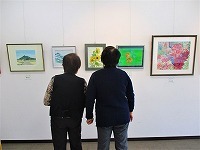 ひたちなか水彩画クラブ作品展の写真