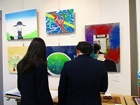 写真：第5回高校生Artの会作品展