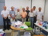 写真：理科クラブ移動科学館