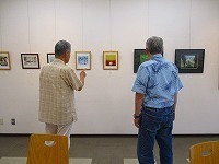 写真：退公連趣味の作品展