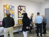 写真：心をつなぐ字手紙展