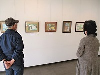 写真：スケッチを描く会作品展