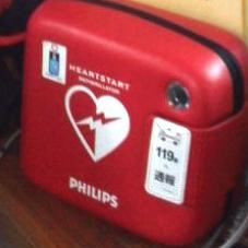 写真：AEDの設置2