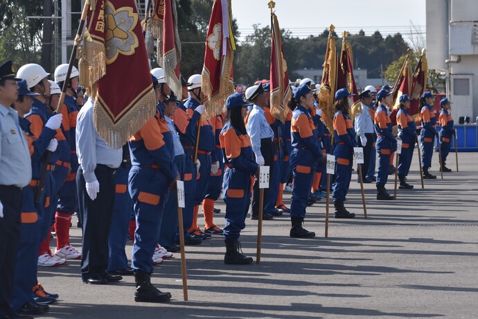 写真：県北ポンプ操法大会の様子1