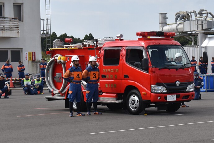 写真：県北ポンプ操法大会の様子4