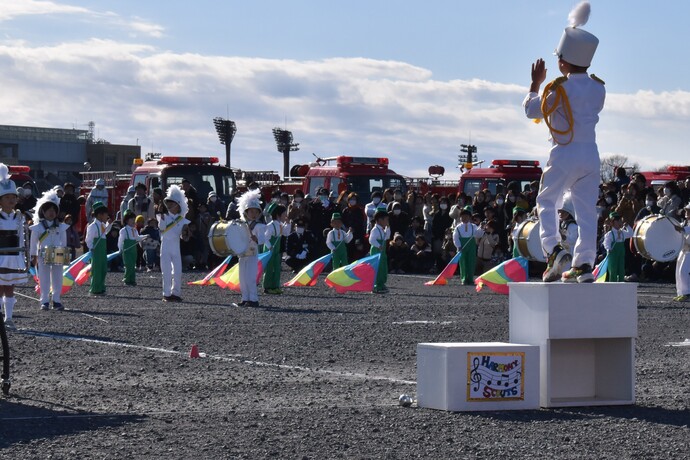 写真：出初式（太鼓）の様子