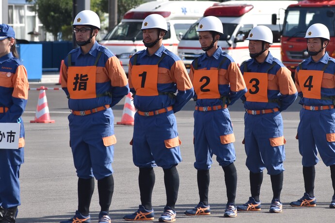 写真：県北ポンプ操法大会の様子2