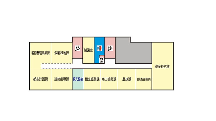 行政棟3階案内図