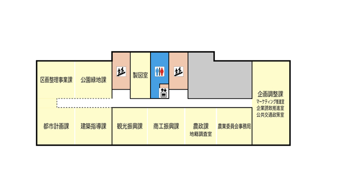 行政棟3階案内図