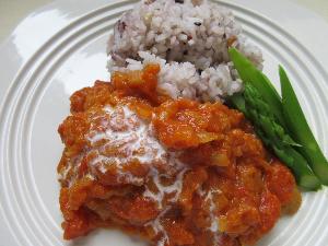 写真：バターチキンカレー