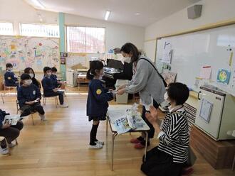 写真:閉級式の様子1