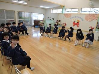 写真:卒園式の様子1