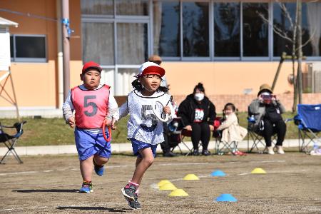 写真：リレー