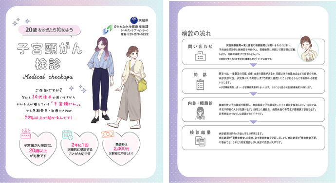 20歳を過ぎたらはじめよう 子宮がん検診