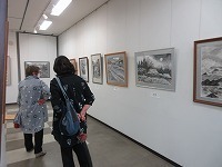 写真：水墨画作品展