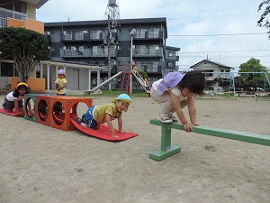 写真：サーキット遊び