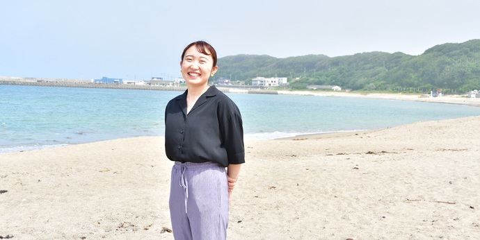 写真：阿字ヶ浦海岸戸板さん1