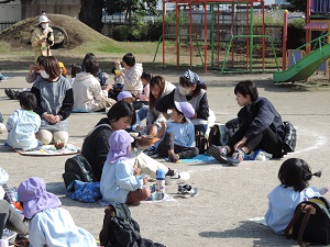 写真：芋煮会