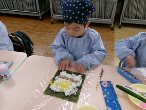 写真：恵方巻