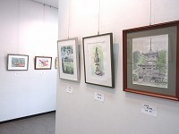 写真：水彩画同好会作品展