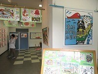 写真：第11回湊線応援絵手紙展