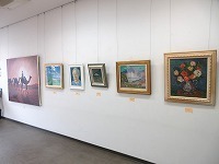 写真：絵画ネモフィラグループ展