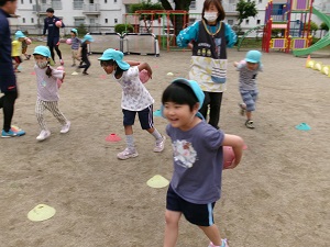 写真：サッカー教室