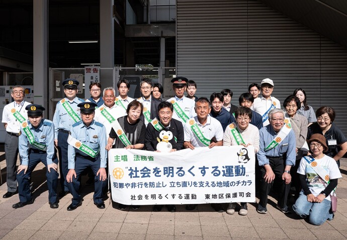 勝田駅の参加者のみなさん