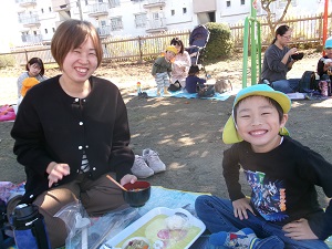 写真:芋煮会