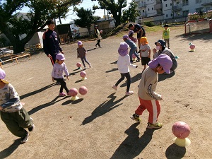 写真：サッカー教室