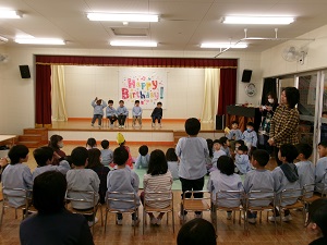 写真：誕生会（11月）