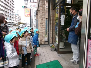 写真：商店街