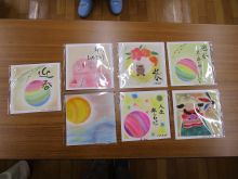 写真：完成した作品