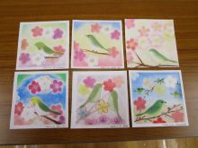 写真：完成した作品