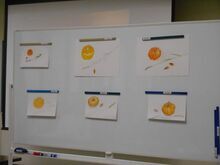 写真:受講者の作品