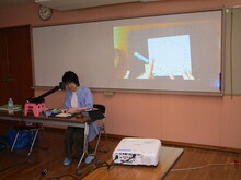 写真：講師説明の様子