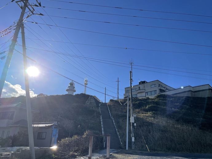 磯崎灯台の写真