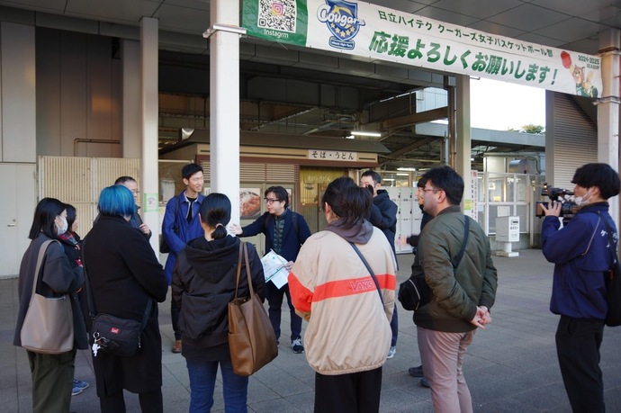 勝田駅前の写真