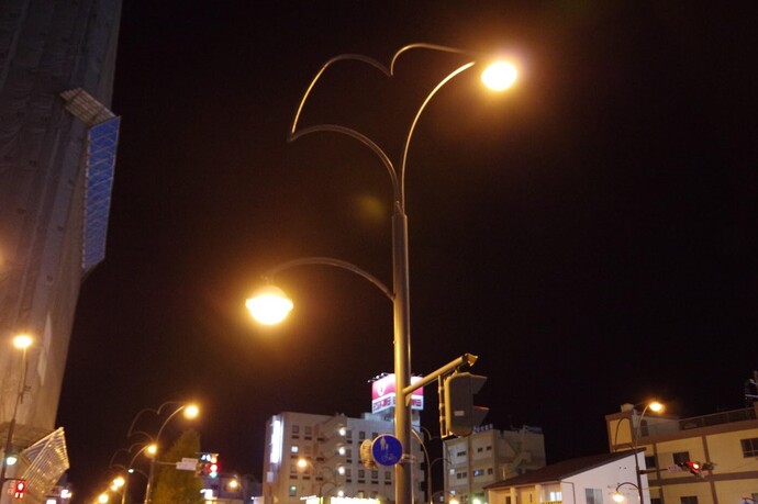街灯の写真