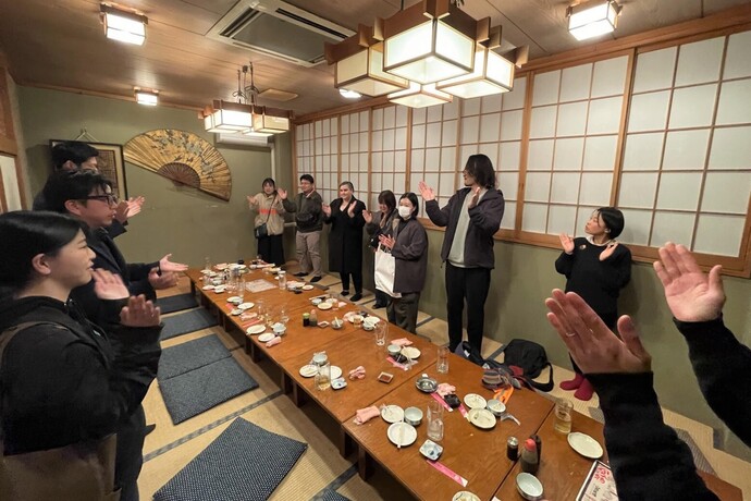 一本締めの写真